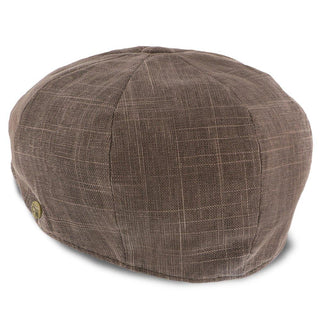 Walrus Hats Newsboy Regal - Walrus Hats Linen/Cotton 8 Panel Newsboy Cap