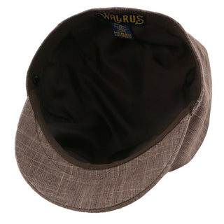 Walrus Hats Newsboy Regal - Walrus Hats Linen/Cotton 8 Panel Newsboy Cap