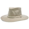 Walrus Hats Outback Boatsman Charter - Walrus Hats Tan Canvas Fabric Outback Hat - H7012