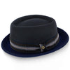 Walrus Hats Porkpie Tribute - Walrus Hats Wool Felt Pork Pie Hat - H7008