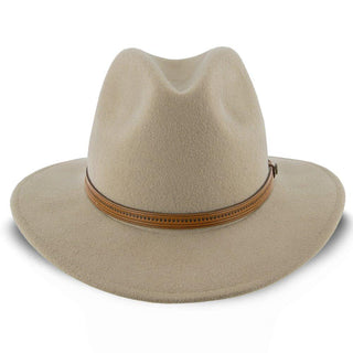Walrus Hats Outback Jurassic - Walrus Hats Dark Brown Wool Felt Safari Hat - H7014