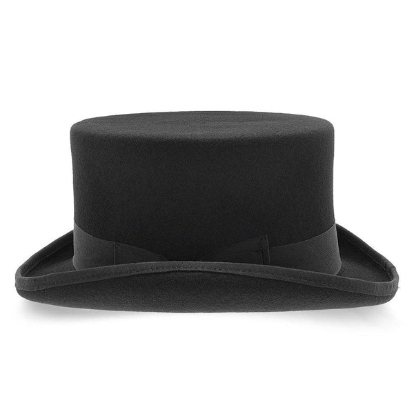 Deadman Walrus Hats Wool Felt 4.5 in. Height Low Crown Top Hat