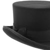 Walrus Hats Top Deadman - Walrus Hats Wool Felt 4.5 in. Height Low Crown Top Hat - H7019