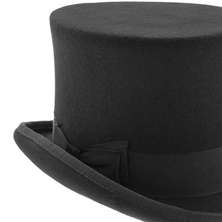Walrus Hats Top Sir Winston - Walrus Hats Wool Felt 5.25 in. Height English Topper Hat - H7021