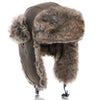 Walrus Hats Trapper Walrus Hats Faux Fur Brown Trapper Hat
