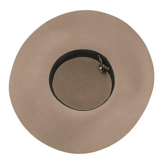 Walrus Hats Wide Brim Sundial - Walrus Hats Grey Wool Felt Wide Brim Foldable Hat - H7011