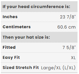 size guide